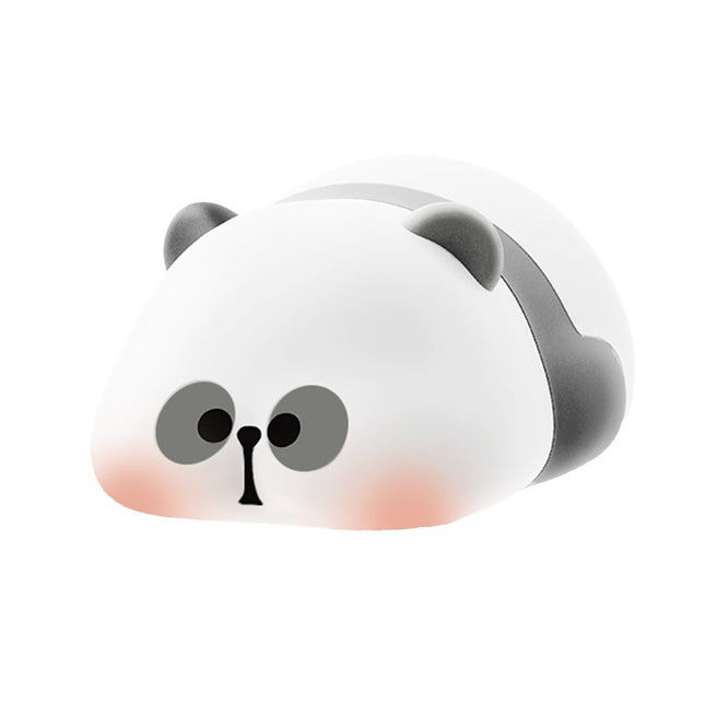 Panda Night Light for Kids Bedroom Cute Animal Silicone Nursery Night Lamp Touch