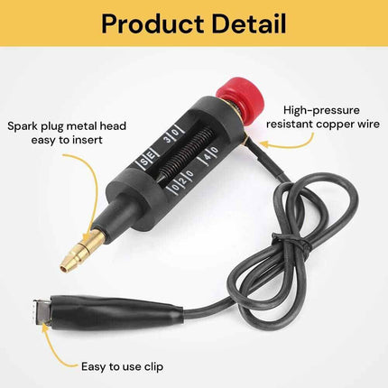 Car Spark Plug Tester Auto Adjustable Ignition Coil Engine Line Diagnostic Tool