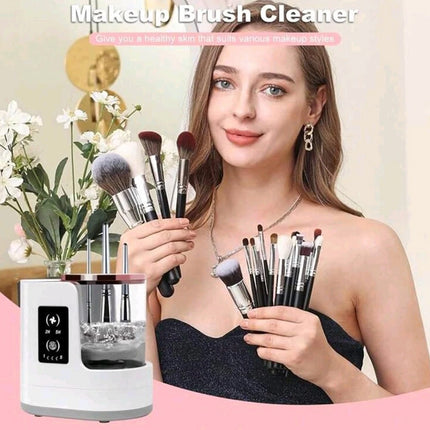 Multi-Function Makeup Brush Cleaner & Dryer – One Device, Complete Care