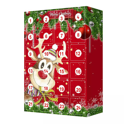 Advent Calendar Kids Christmas Calendar with Hanging Toys 24pcs