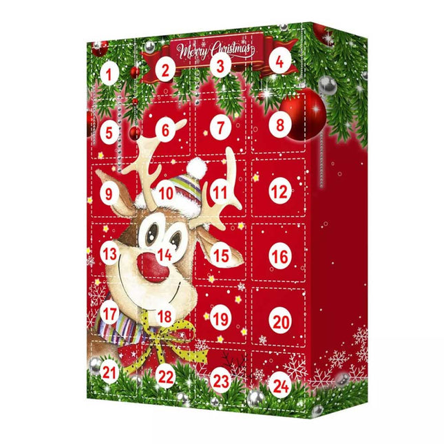 Advent Calendar Kids Christmas Calendar with Hanging Toys 24pcs