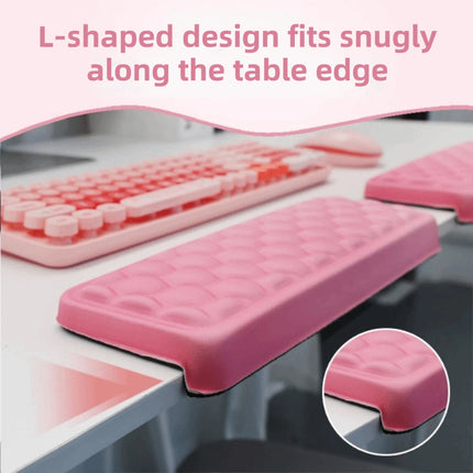 1 Pack Ergonomic Elbow Support Cushion, Soft Keyboard Wrist Rest Pad for Desk