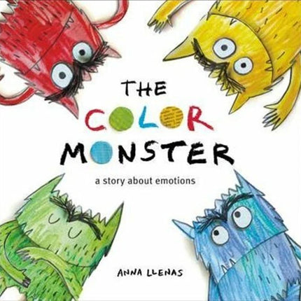 The Color Monster Kids Emotion Picture Book by Anna Llenas Brand New