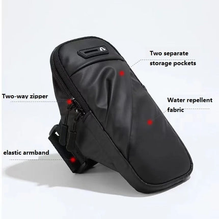 Arm Band Mobile Phone Holder Bag Sport Cycling ArmBand Case Running 7.2" Phone Holder