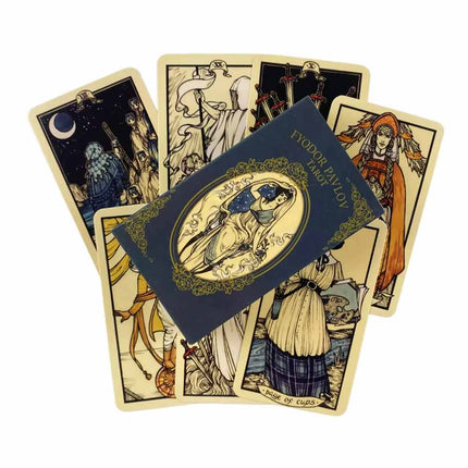 78 Cards Classic Tarot Deck English Version Divination Board Game Oracle Cards