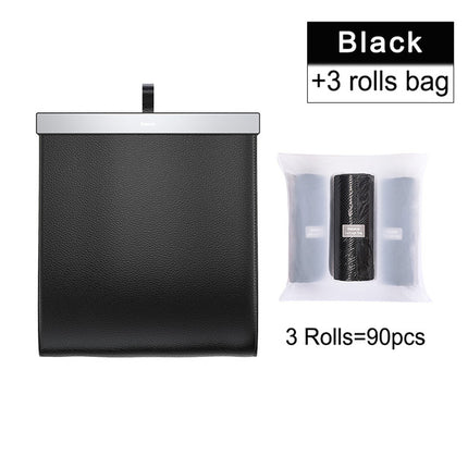 Baseus Car Trash Bag Backseat Dustbin Rubbish Waste Basket Organizer