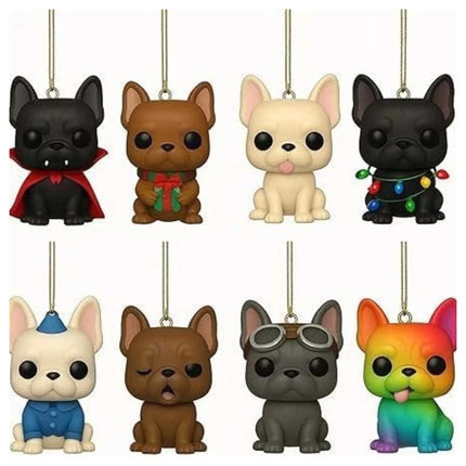 2D French Bulldog 2025 Advent Calendar: Christmas 24 Days Countdown Calendar