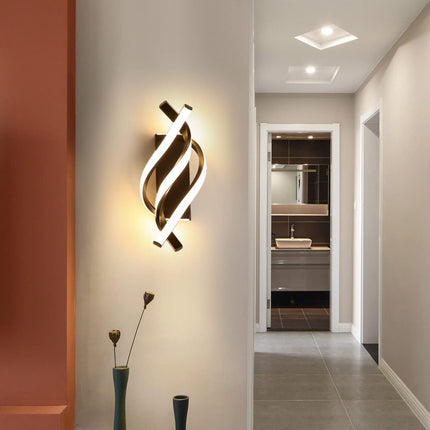 Modern 28W Indoor LED Wall Light Wall Lamp Bed Room 3 Light Dimmable 2500LM