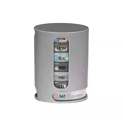 Weekly Daily Pill Box Organiser – 7-Day Medicine Tablet Holder & Dispenser