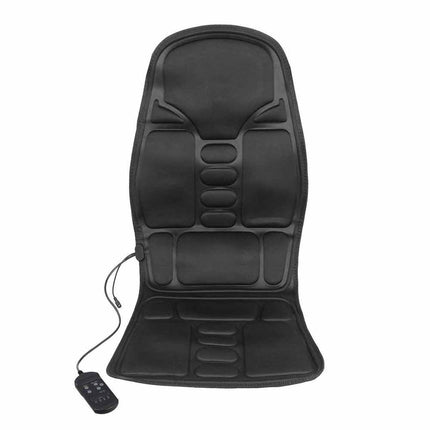 7motors Full Body Back Seat Massager Cushion 8 Modes Chair Massage Pad Home Car