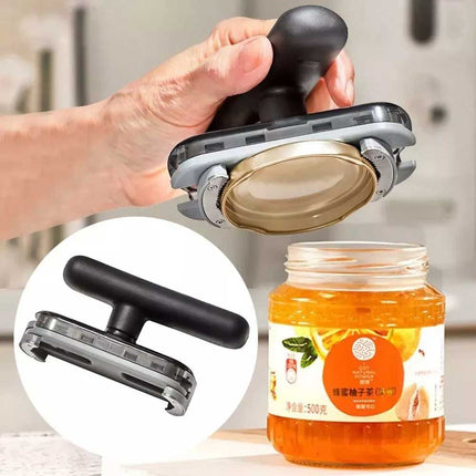 Easy-Grip Jar Opener for Effortless Lid Removal - Perfect for Weak Hands
