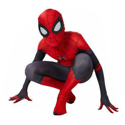 Kids Boys Spider-Man: Far From Home Spiderman Zentai Cosplay Costume Suit Outfit