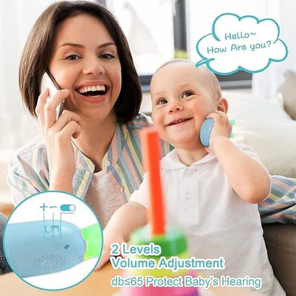 Baby Mobile Phone Toy Toddler Boy Girl Educational Cell Phone 12 Learning Modes