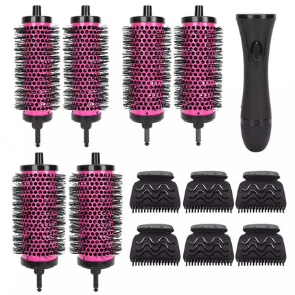 Brush Set with Detachable Barrels Round Hair Styling Tool 6 Barrels UK