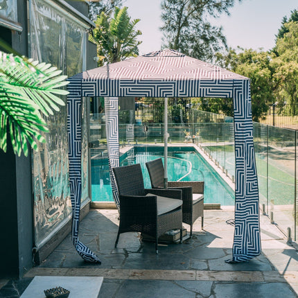 Makena Lazy Dayz Beach Cabana – Easy Pop-Up Shade Shelter (180 × 180 cm)