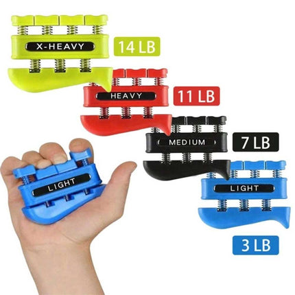 4pcs 3LB 7LB 11LB 14LB Finger Strengthener Finger Exerciser for Forearm and Hand