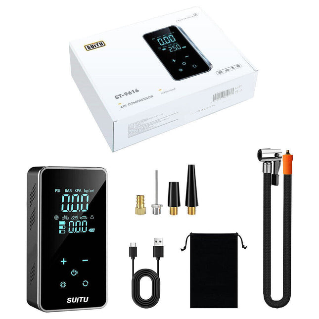 Wireless Car Electric Air Compressor Portable  Digital Touch Tyre Inflator Pump