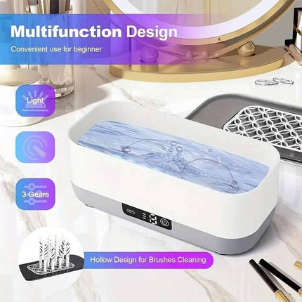 Rechargeable Ultrasonic Cleaner Machine for Jewellery Watch Portable Cleaning Device