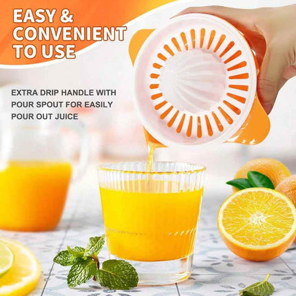 250ml Manual Fruit Juicer Hand Press Lemon Orange Squeezer Kitchen Tool