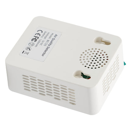 5 in 1 Air Quality Monitor CO2 TVOC HCHO Detector Temp Humidity USB Rechargeable