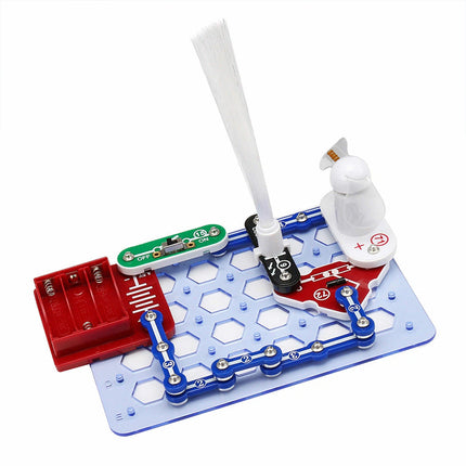 Educational Snap Circuits Electronics Discovery Blocks Kit Science Toy Kids DIY