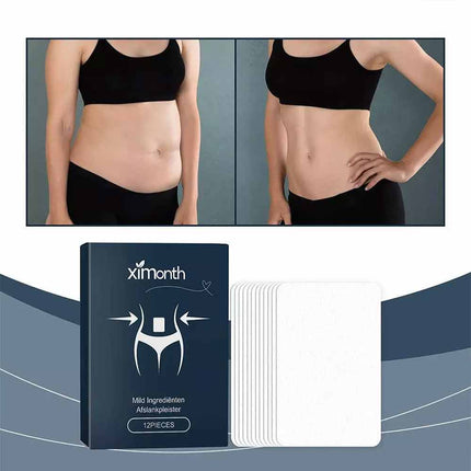 12pcs Slimming Patch Slim Belly Burn Abdomen Weight Loss Fat Burning Pads Hot