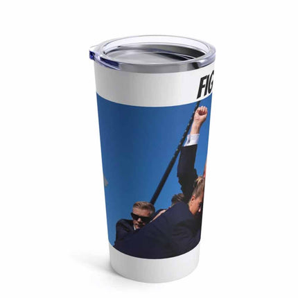 Tumbler 20oz-trump fight
shot Insulated car cup