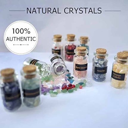 2026 Crystal Advent Calendar, 24‑Day Natural Gemstone Countdown Gift Box for Crystal Collectors