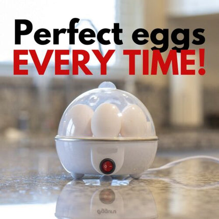 Electric Soft Hard Egg Boiler Bowl  Poacher Steamer Noise Free Cooker AU Plug