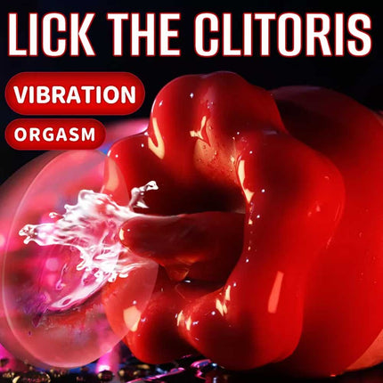 Tongue Licking Vibrator Female Clit G-spot Stimulator Sucking for Women Sex Toys
