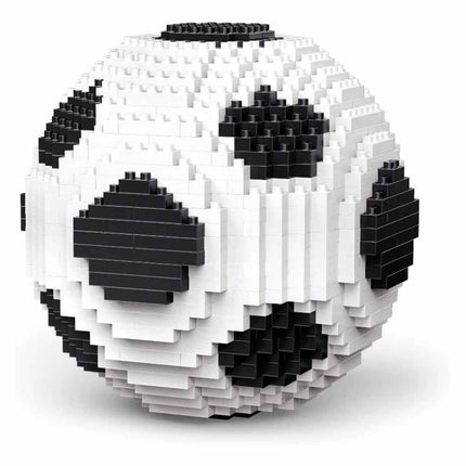 9.5CM Soccer Football Mini Model Building Blocks, Educational Creative DIY Brick Toy Set