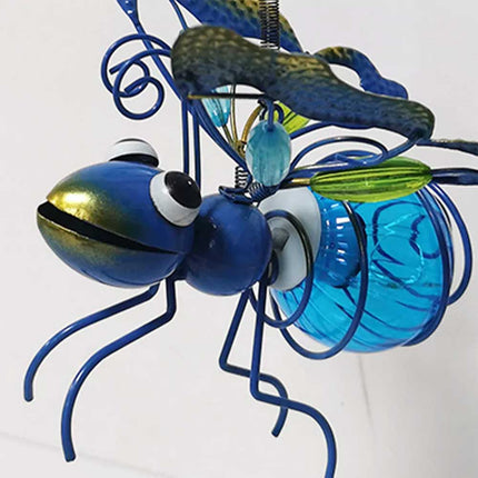 Solar Hanging Bee Light Waterproof Outdoor Hanging Tree Ornament Garden Decor