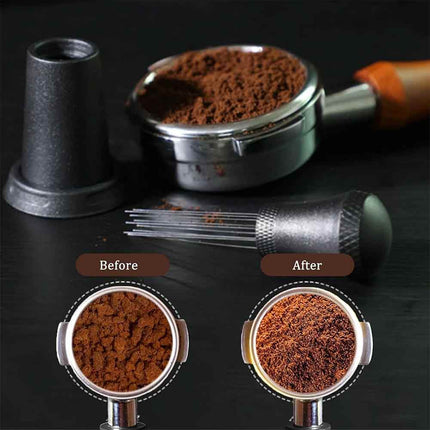 Espresso Coffee Tamper Distributor WDT Stirring Needle Coffee Making Tools Set