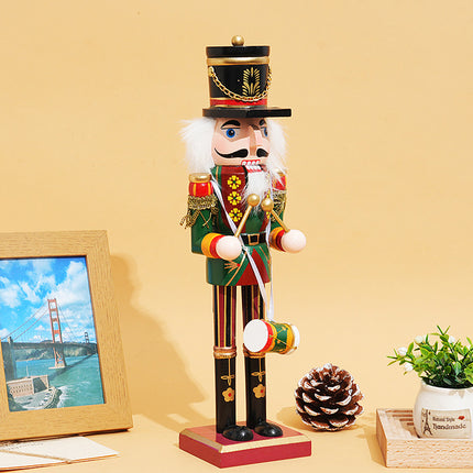Traditional Wooden Christmas Nutcracker Figurine – Festive Xmas Decor