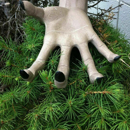 Scary Resin Hand‑Claw Wall Pendant, Halloween Art Craft Party Decoration Ornament
