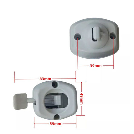 RV Door Retainer Catch Compartment Clips Latch Holder Cargo Motorhome Caravan