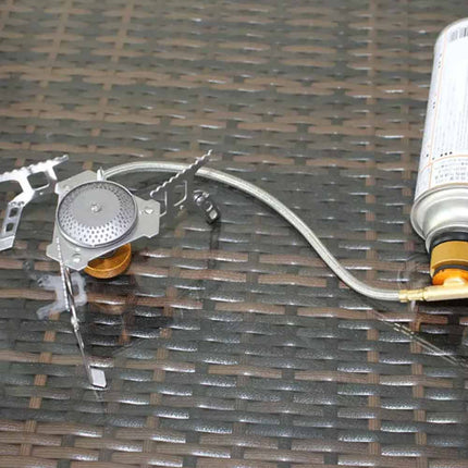 Outdoor Portable Stove Burner Picnic Gas Jet Cooking Hiking Camping Gear Adapter