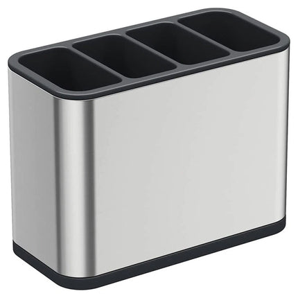 Kitchen Cutlery Organizer Storage Rack for Spoons, Forks & Chopsticks with Drainer