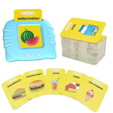 Educational Talking Flash Cards Learning Words with Sound Effect Kids Toys Gift