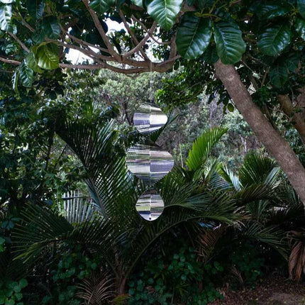 Helix 3D Wind Spinner Metal Outdoor Yard Garden Spinners Hanging Decor Ornaments