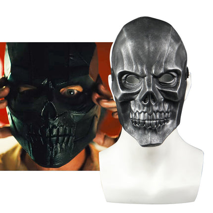 Cosplay Birds of Prey Harley Quinn Black Mask Batman Enemy Skull Mask Halloween