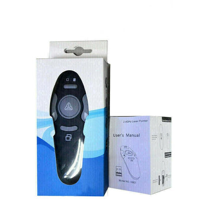 Wireless Presenter PowerPoint Mouse Clicker Laser Pointer Presentation Remote