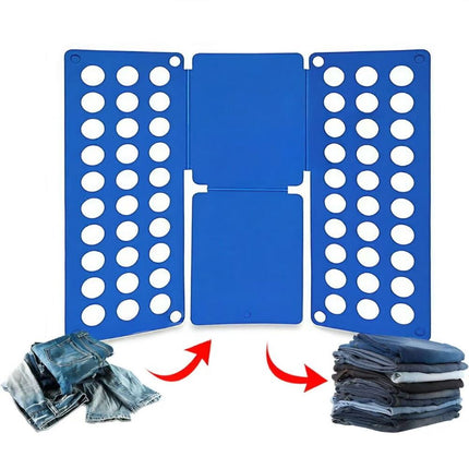 Laundry Clothes Folding Board - T-Shirt Folder for Wardrobe Organization