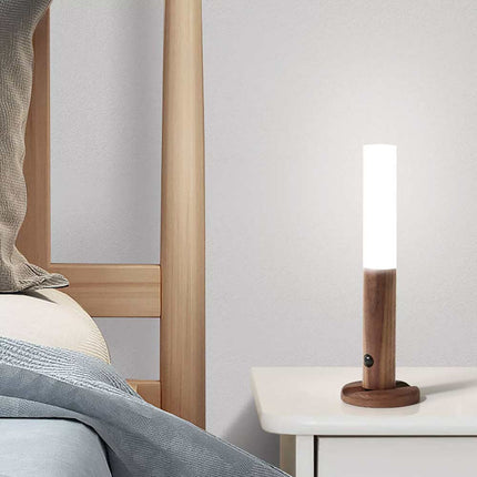 Wireless USB Rechargeable Night Light Motion Sensor LED Wall Light Magnetic Lamp
