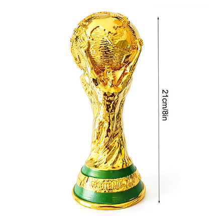 2026 World Cup Golden Football Trophy Resin Ornament Ideal Gift for England Football Fans
