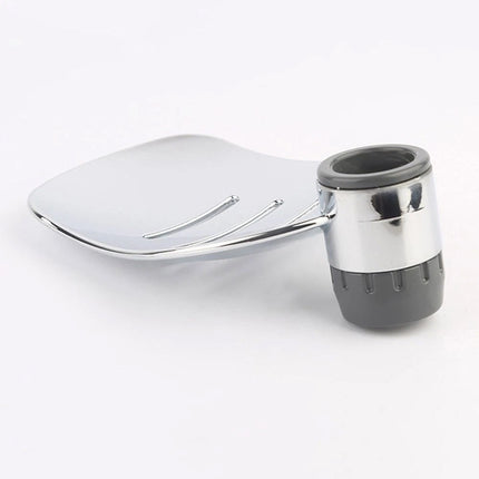 Adjustable Slide Soap Holder, Leaf Shape ABS Shower Soap Tray