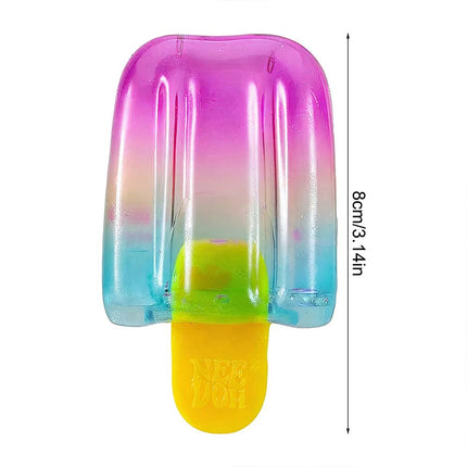 Ice Cream Shaped Squeeze Stress Ball Soft Sensory Fidget Toy