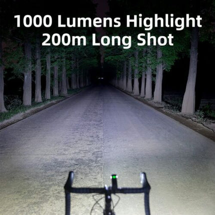 200/400/1000LM Bike Front Lamp USB LED Bicycle Light Waterproof Rechargeable AU