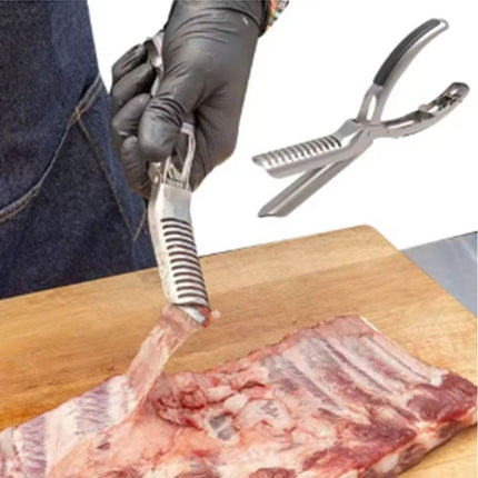 BBQ Rib Membrane Remover Tool Beef Pork Meat Peeler for Kitchen Use