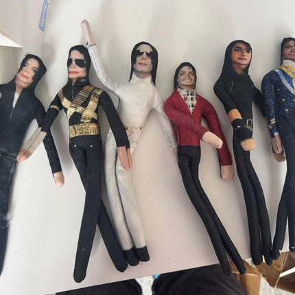 6PCS 28cm Abstract Jointed Plush Doll, Movable Joint Collectible Display Toy